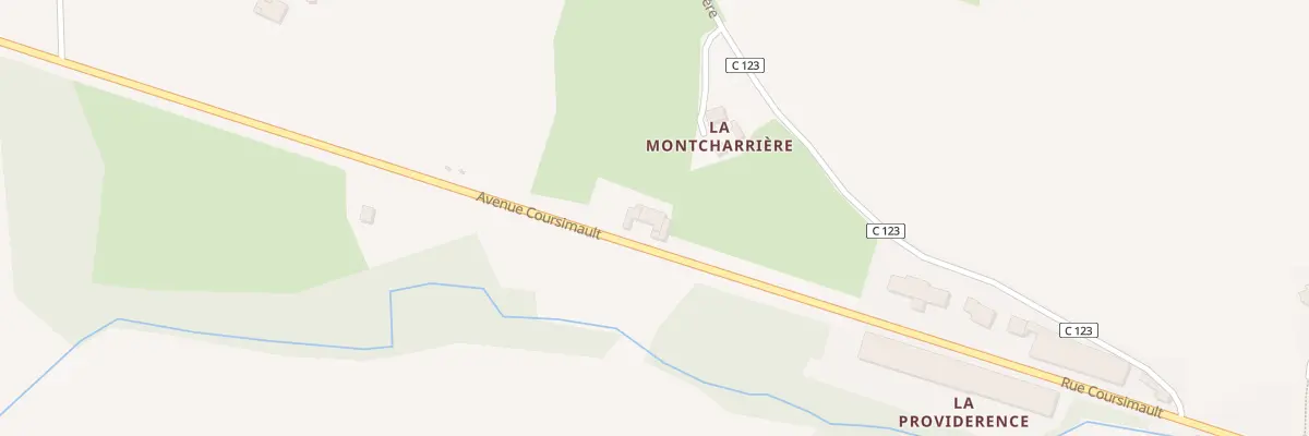 Plan du 6310 La Montcharriere à Saint-Calais