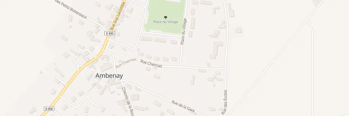 Plan du 7 Rue Cherruel à Ambenay