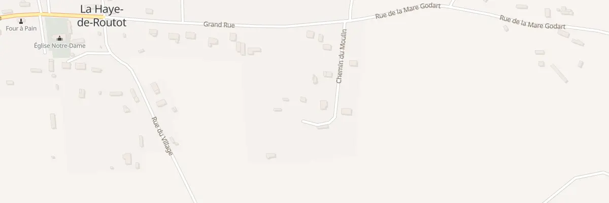 Plan du 5012 Che du Moulin à La Haye-de-Routot