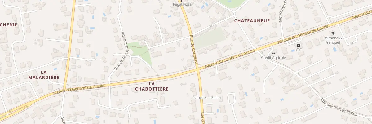 Plan du 155 Rue de Cormery à Saint-Avertin