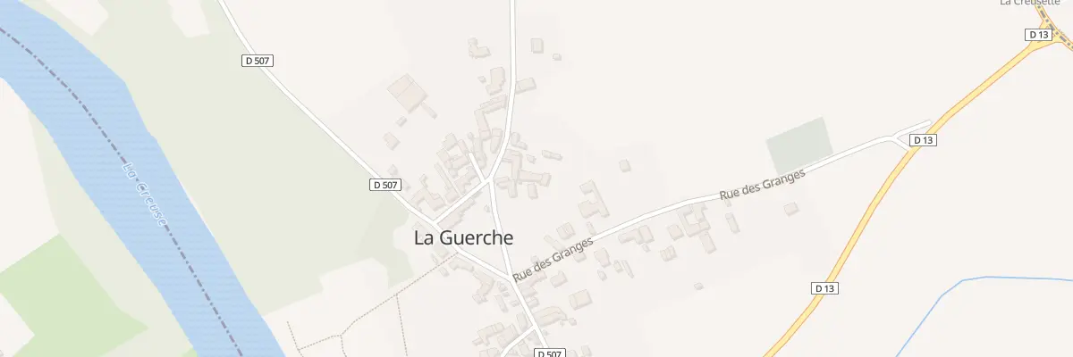 Plan du 4 Rte des Loges à La Guerche