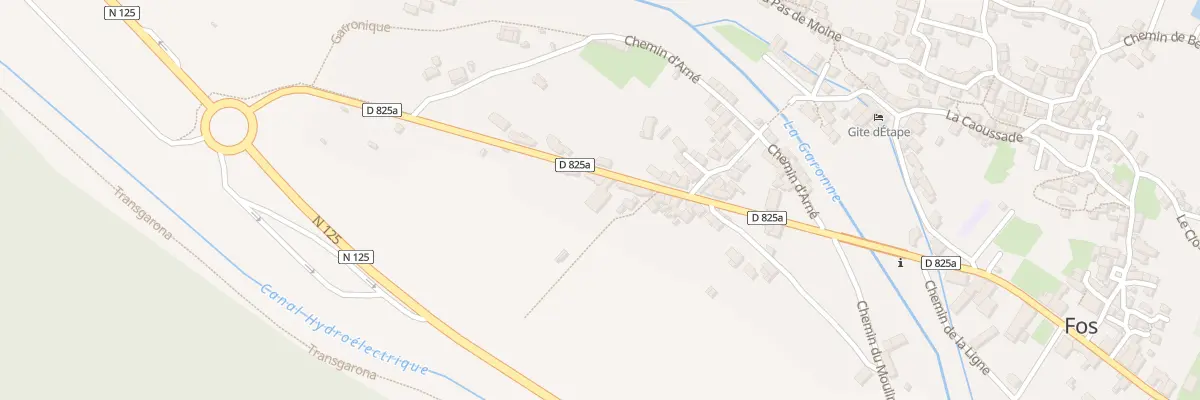 Plan du 6 Guiaine à Fos