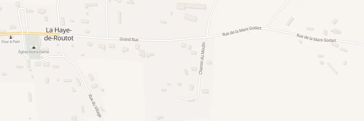 Plan du 26 Grande Rue à La Haye-de-Routot