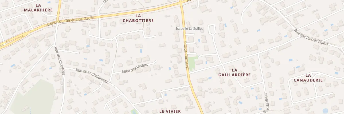 Plan du 179 Rue de Cormery à Saint-Avertin