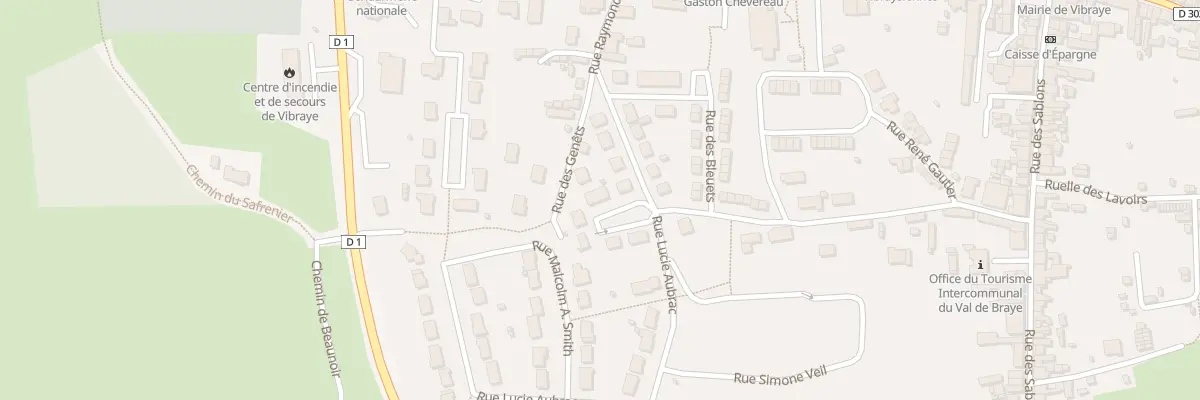 Plan du 17 Rue des Lilas à Vibraye