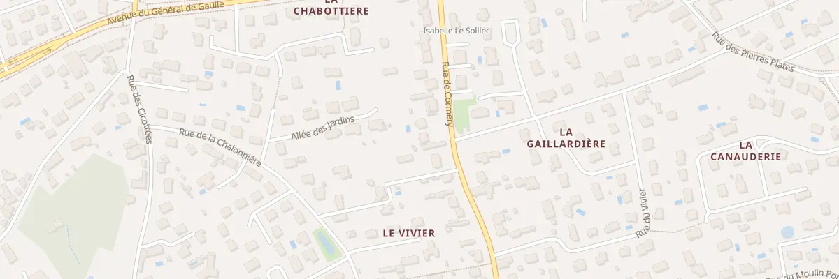 Plan du 187 Rue de Cormery à Saint-Avertin