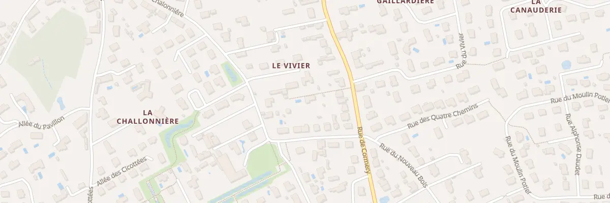 Plan du 213 Rue de Cormery à Saint-Avertin