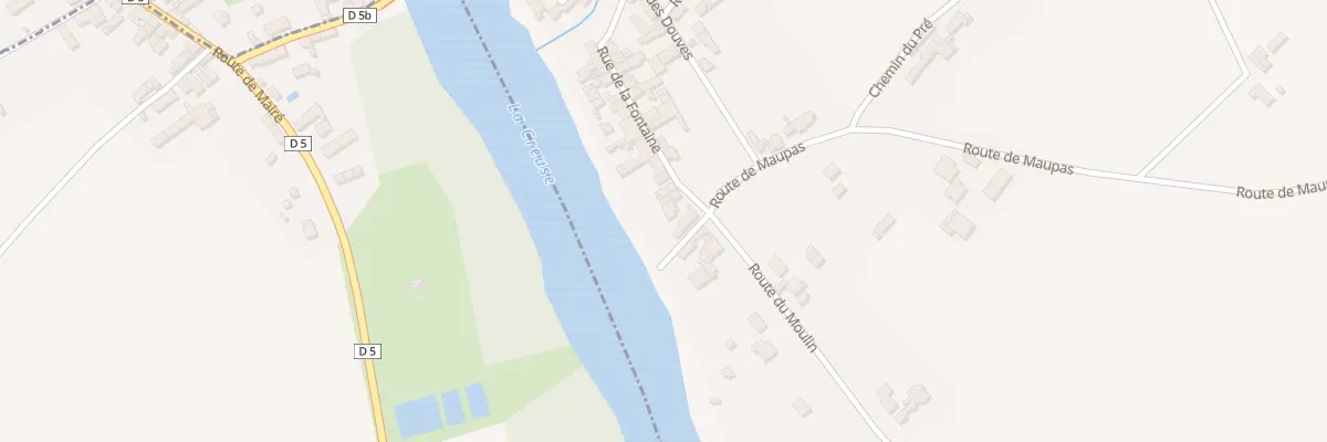 Plan du 20 Rue de la Fontaine à La Guerche