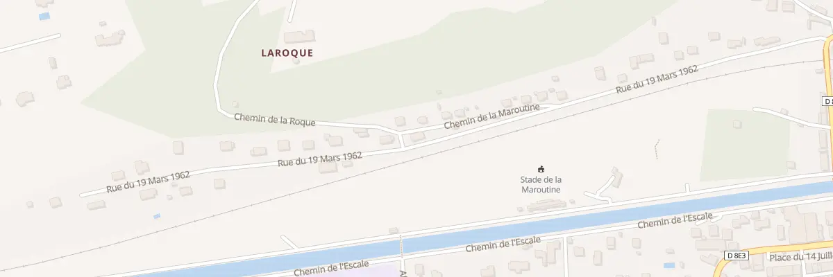Plan du 522 Rue du 19 Mars 1962 à Lalinde