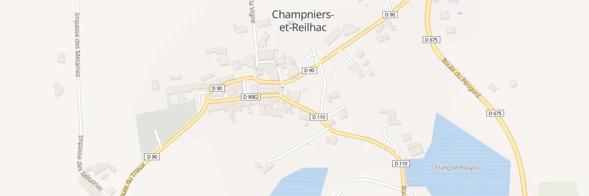 Plan du 147 Rte du Four à Chaux à Champniers-et-Reilhac