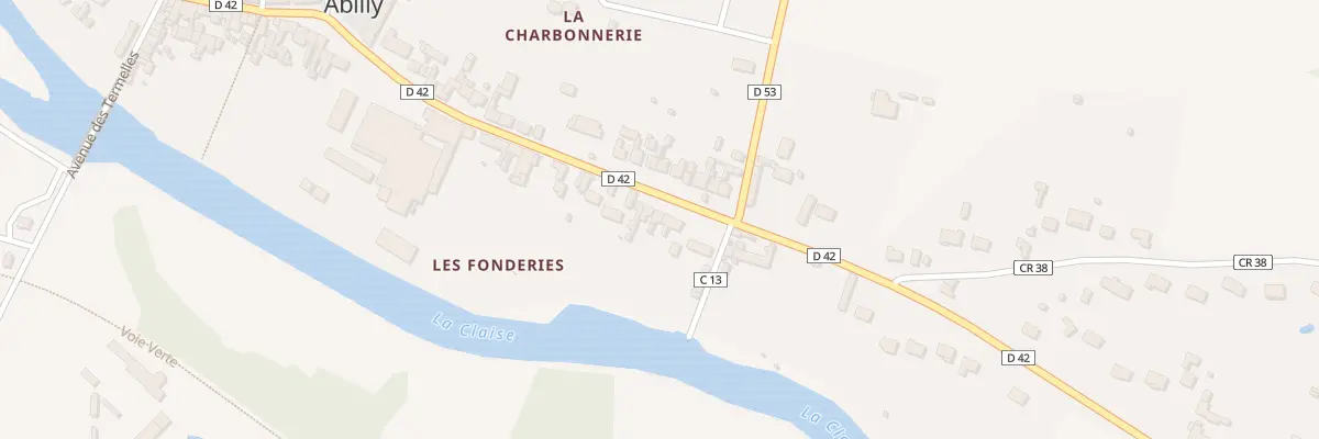 Plan du 21 Rue des Fonderies à Abilly