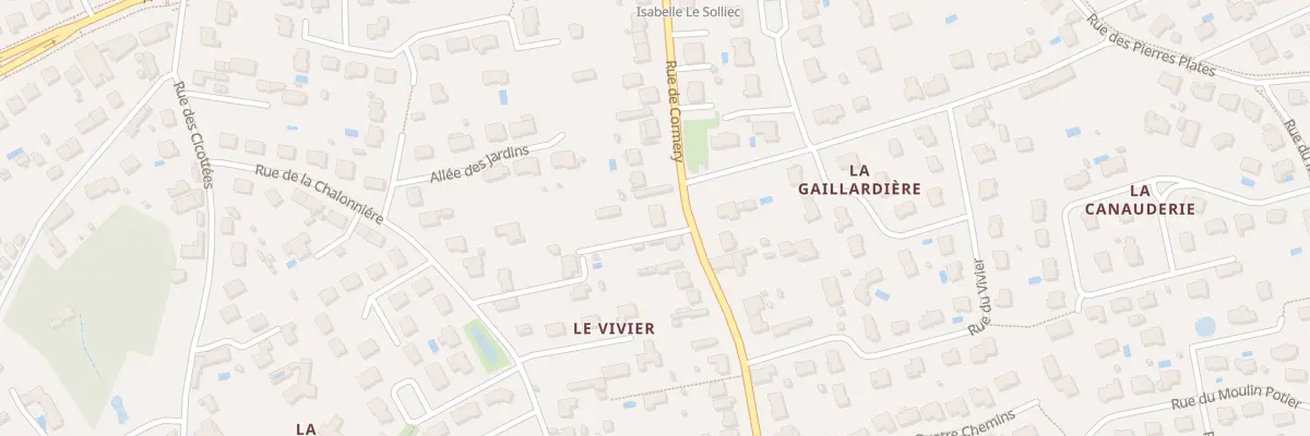 Plan du 189 Rue de Cormery à Saint-Avertin