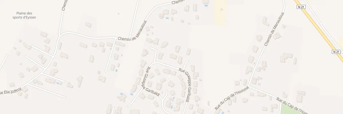 Plan du 26 Rue Giuseppe Garibaldi à Villeneuve-sur-Lot