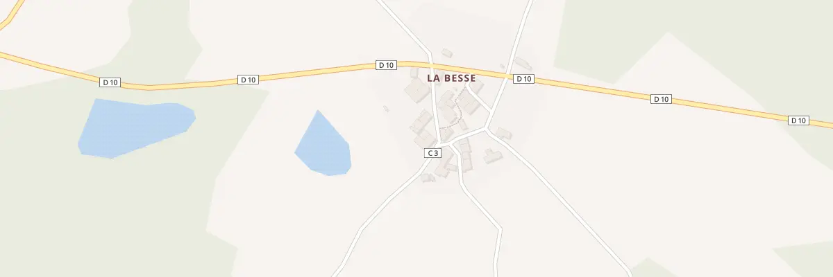 Plan du 5095 La Besse à Videix