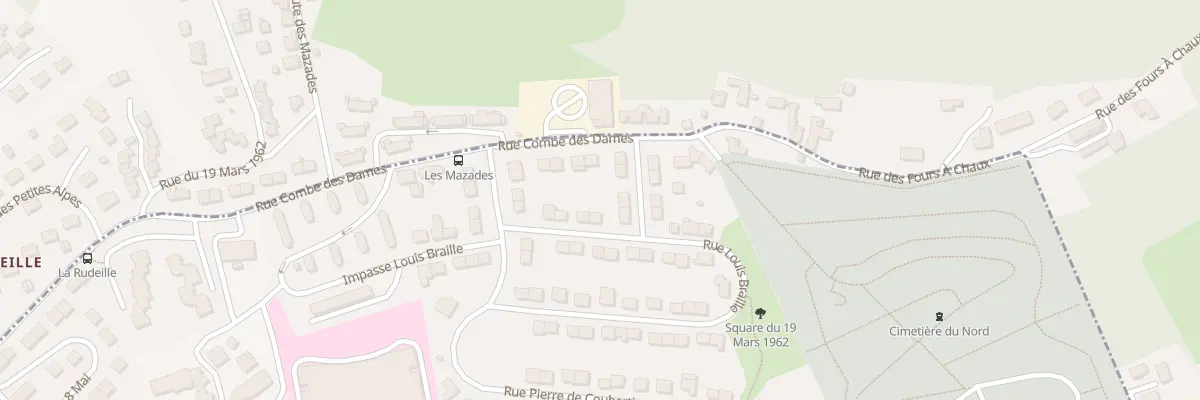 Plan du 34 Rue Louis Braille à Périgueux