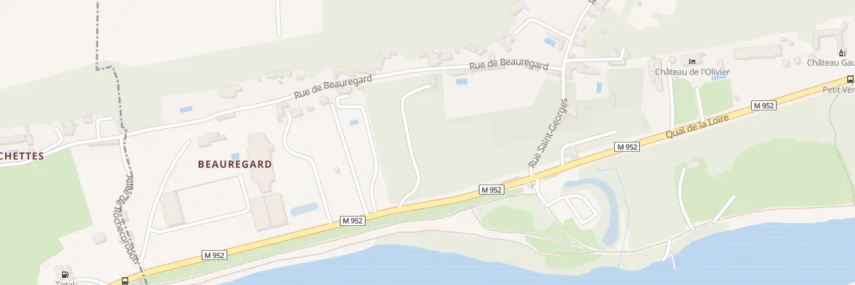 Plan du 3 Rue de Beauregard à Rochecorbon