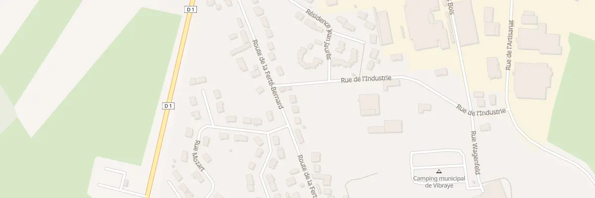 Plan du 30 Rte de la Ferté Bernard à Vibraye