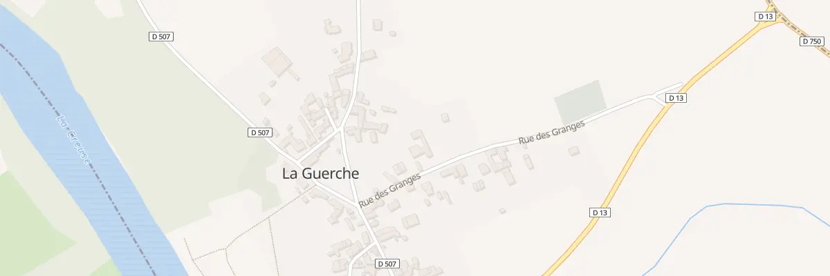 Plan du 3 Rue des Granges à La Guerche
