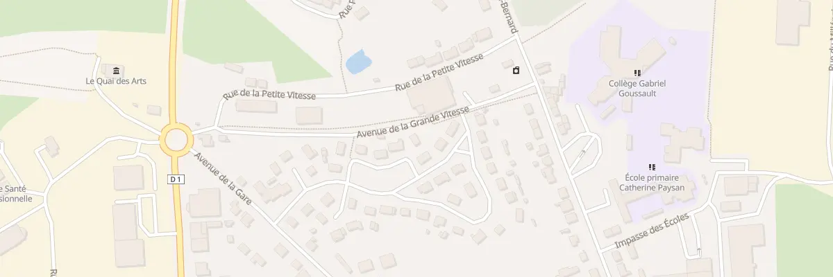 Plan du 8 Res Les Platanes à Vibraye