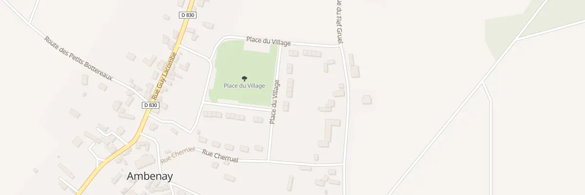 Plan du 162C Village d’Ambenay à Ambenay