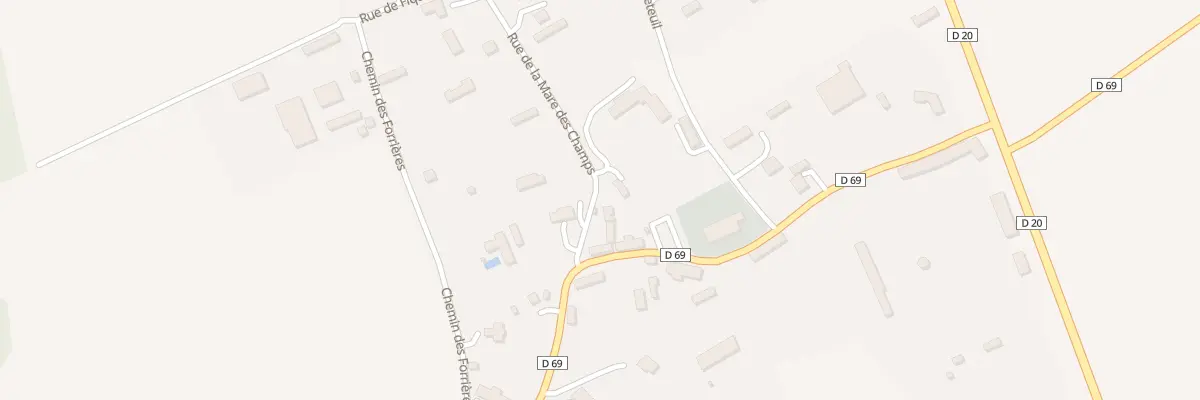 Plan du 5020 Le Village à Cailleville