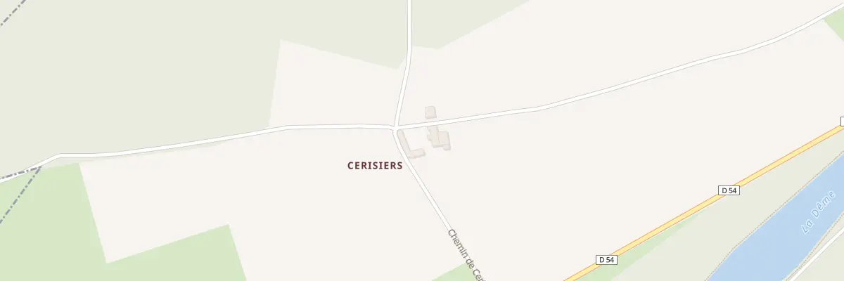 Plan du 82 Cerisiers à La Ferrière