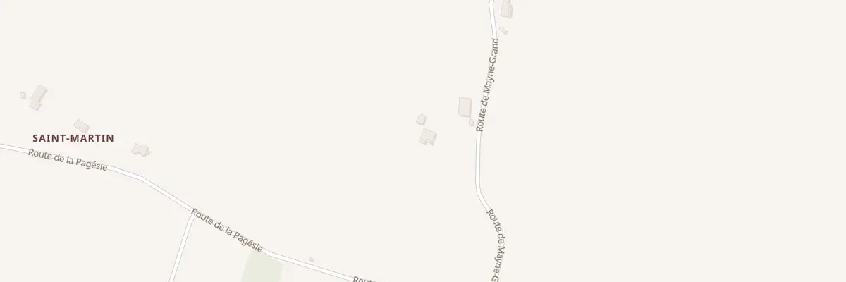Plan du 802 Rte de Mayne Grand à Saint-Eutrope-de-Born
