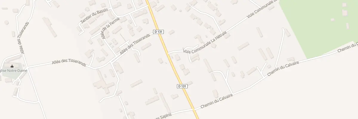 Plan du 6 Rte de l’Ancien Puits aux Hauts-de-Caux