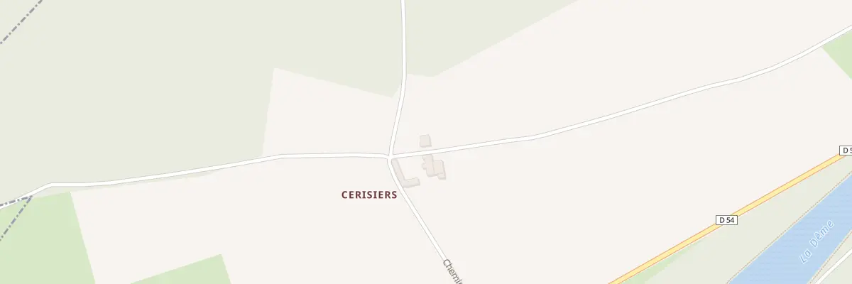 Plan du 378 Les Cerisiers à La Ferrière
