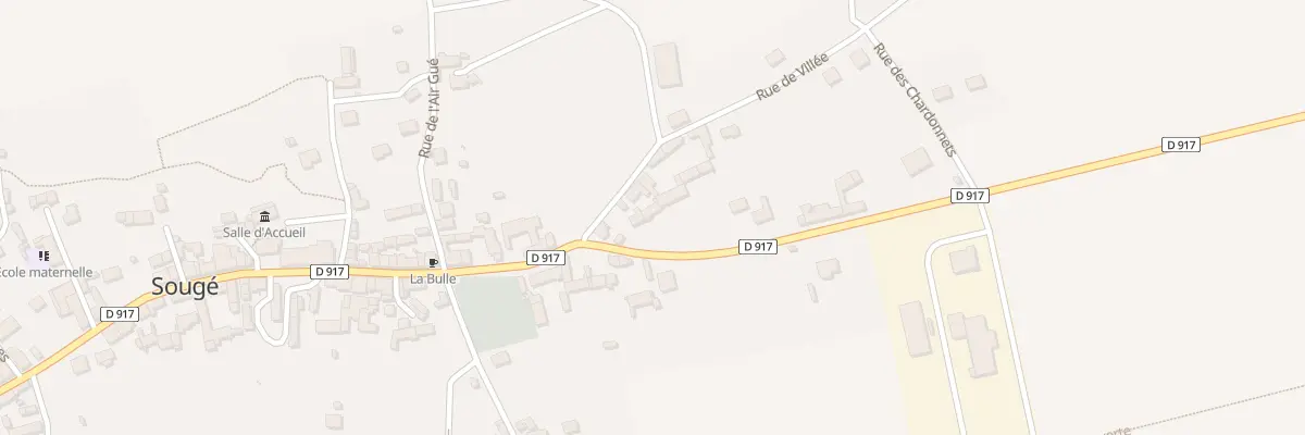 Plan du 3 Rue de Villée à Sougé
