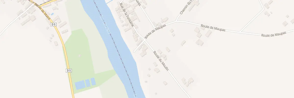 Plan du 4 Rte du Moulin à La Guerche
