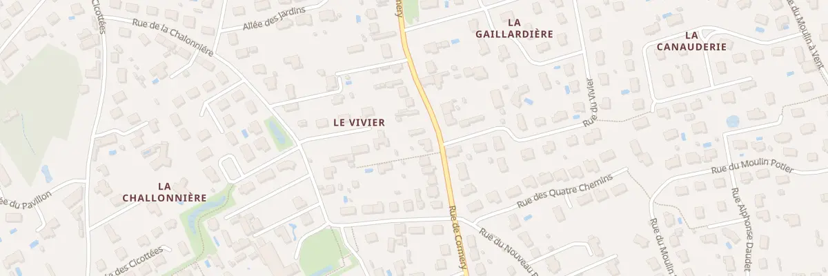 Plan du 207 Rue de Cormery à Saint-Avertin