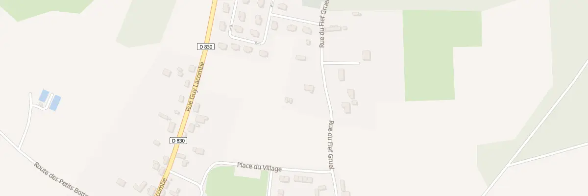 Plan du 9 Rue du Fief Gruel à Ambenay