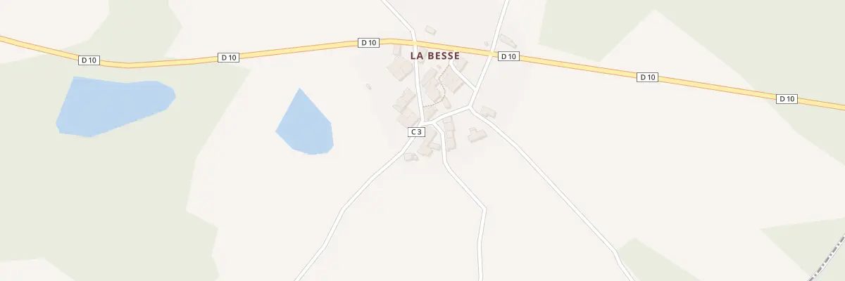 Plan du 5098 La Besse à Videix