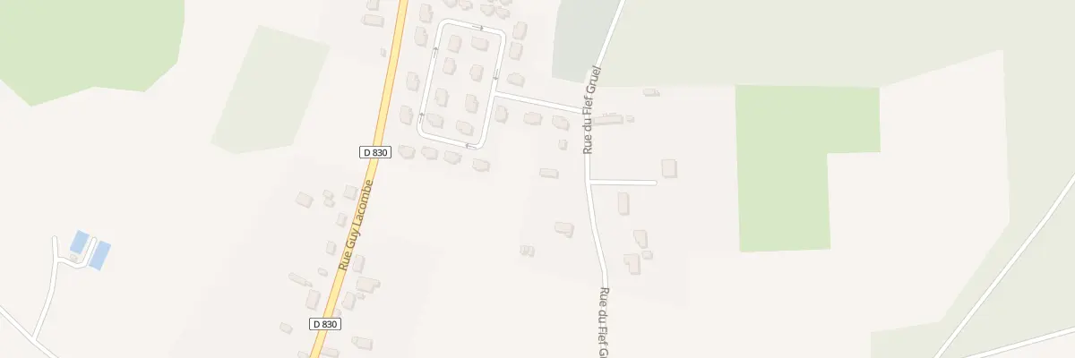 Plan du 8 Rue du Fief Gruel à Ambenay