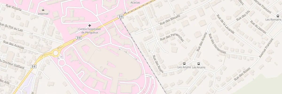Plan du 20 Rue des Roses à Trélissac