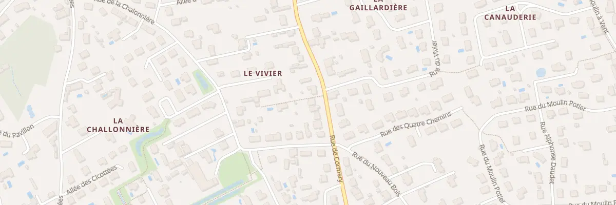 Plan du 211 Rue de Cormery à Saint-Avertin