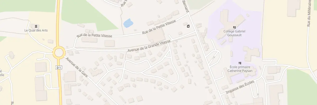 Plan du 4 Res Les Platanes à Vibraye