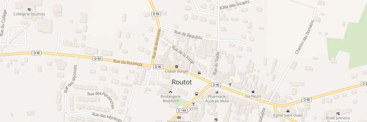 Plan du 5B Rue de la Forge à Routot