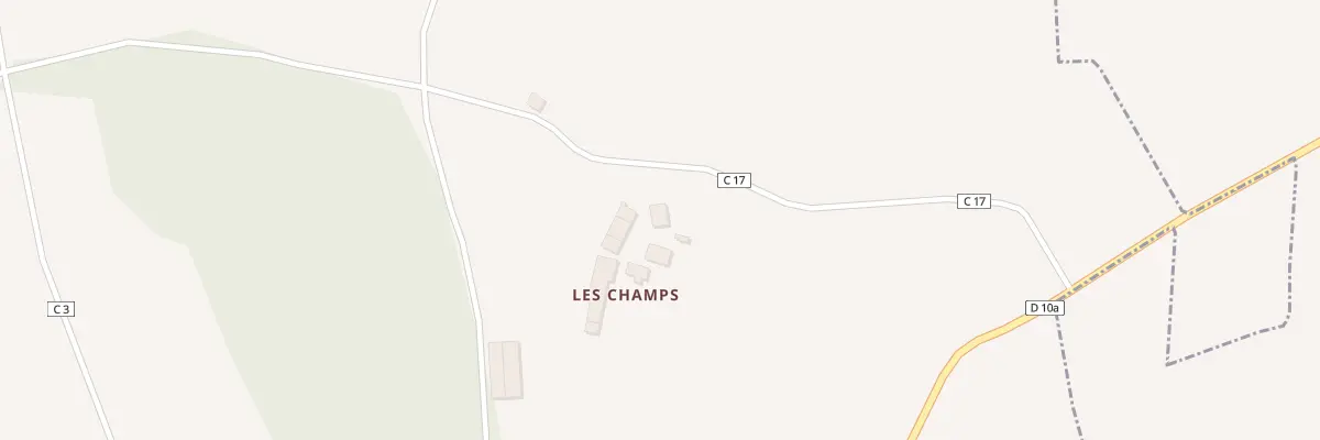 Plan du 5103B Les Champs à Videix