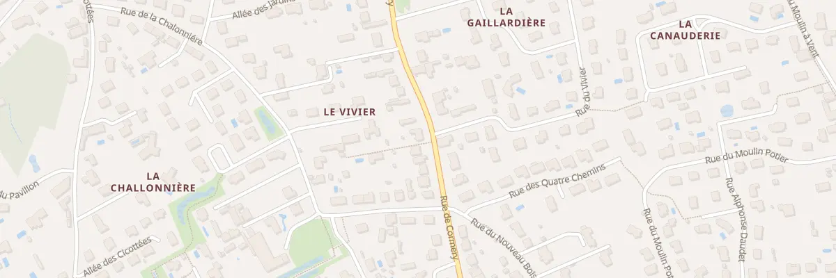 Plan du 209 Rue de Cormery à Saint-Avertin