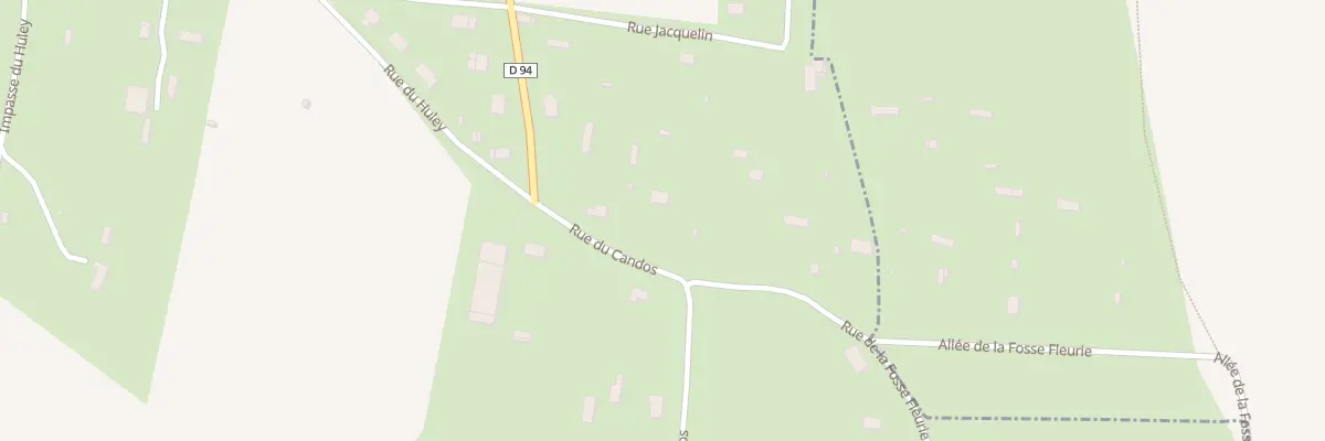 Plan du 37 Rue du Candos à Illeville-sur-Montfort