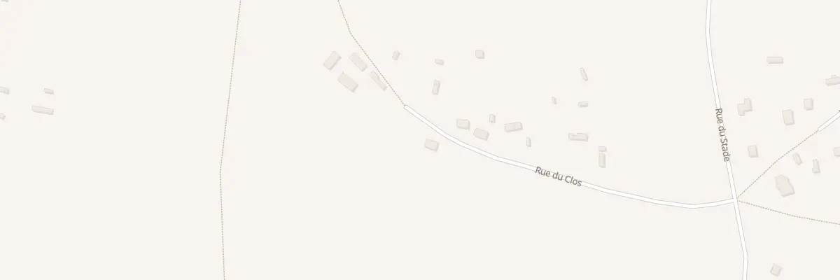 Plan du 1001 Rue du Clos à Routot