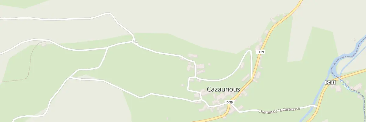 Plan du 5 Rue de La Vielle à Cazaunous