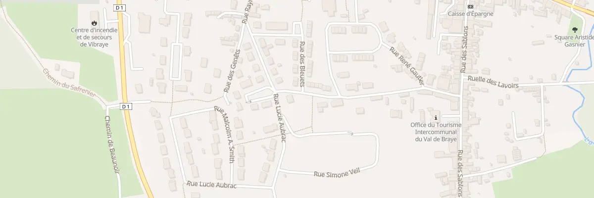 Plan du 4 Rue des Lilas à Vibraye