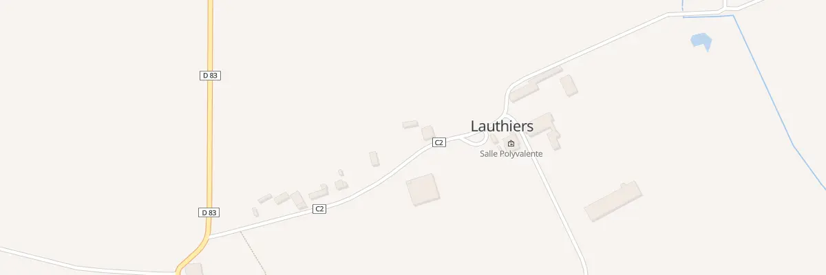 Plan du 5003 Le Bourg à Lauthiers