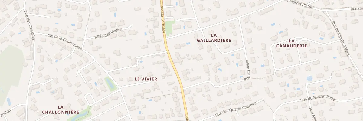 Plan du 204 Rue de Cormery à Saint-Avertin