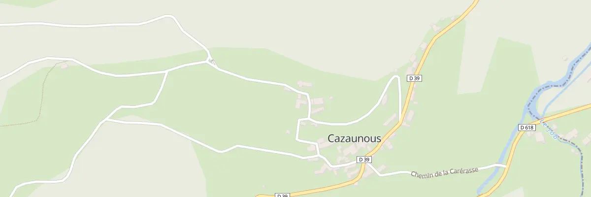 Plan du 2 Le Village à Cazaunous
