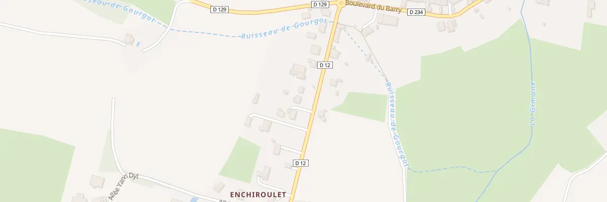 Plan du 5205 Av des Pyrénées à Simorre