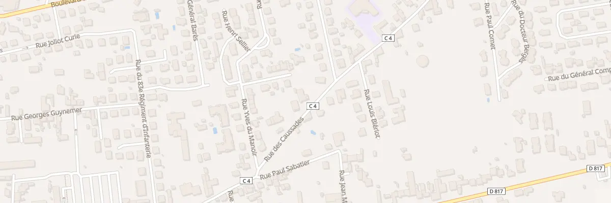 Plan du 5 Rue des Caussades à Poucharramet